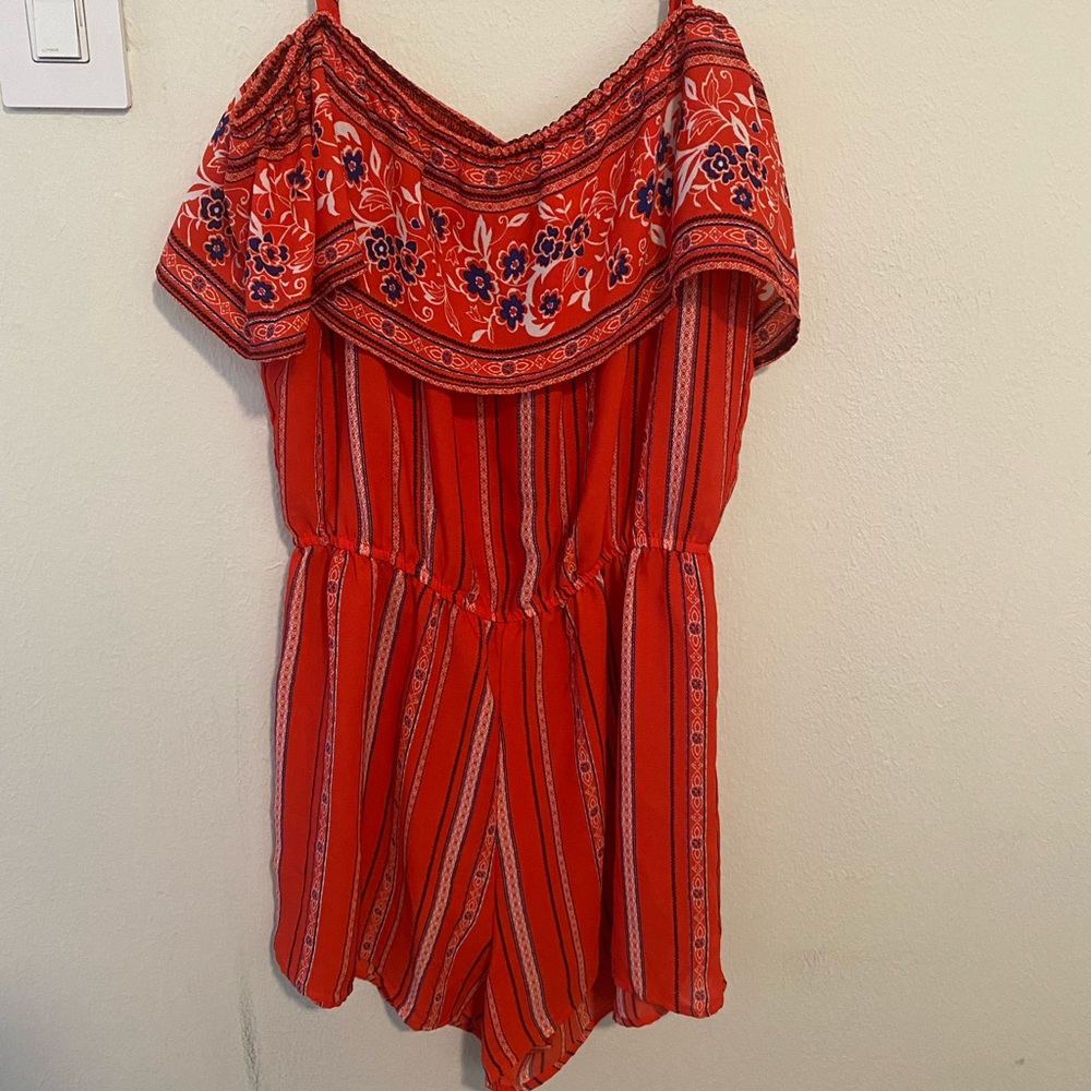 Off The Shoulder Romper